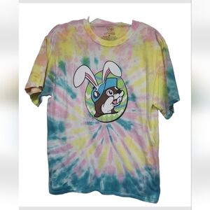 Bucees Gas Station Promo Easter Tie Dye Bunny Shirt But Did You Dye Size Medium